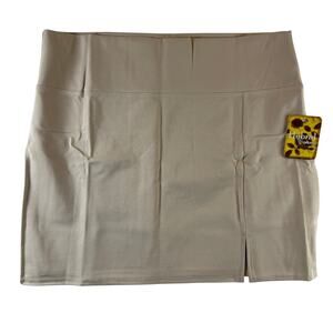 Hybrid & Company Stretchy Mini Pencil Skirt Tan Women’s Plus size 3X NWT